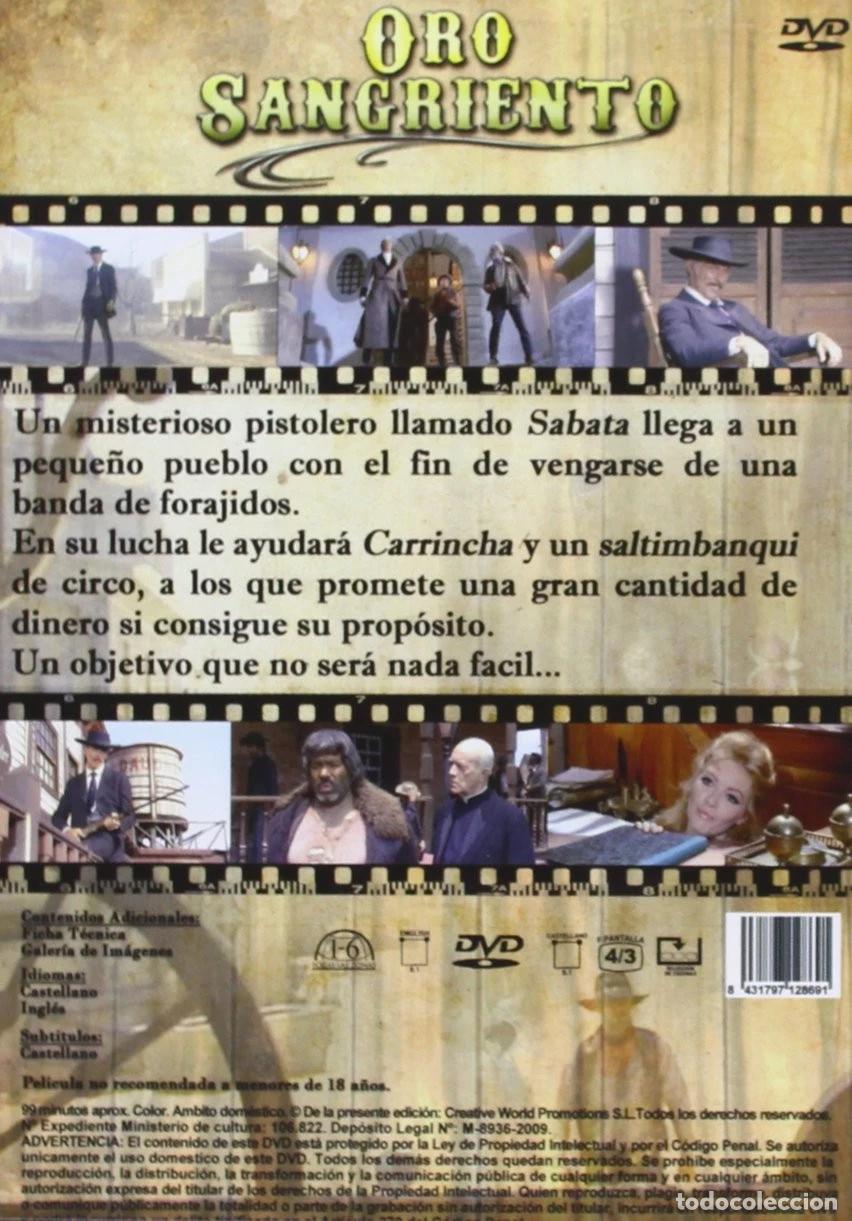 Cine: Oro Sangriento [DVD] - Foto 2