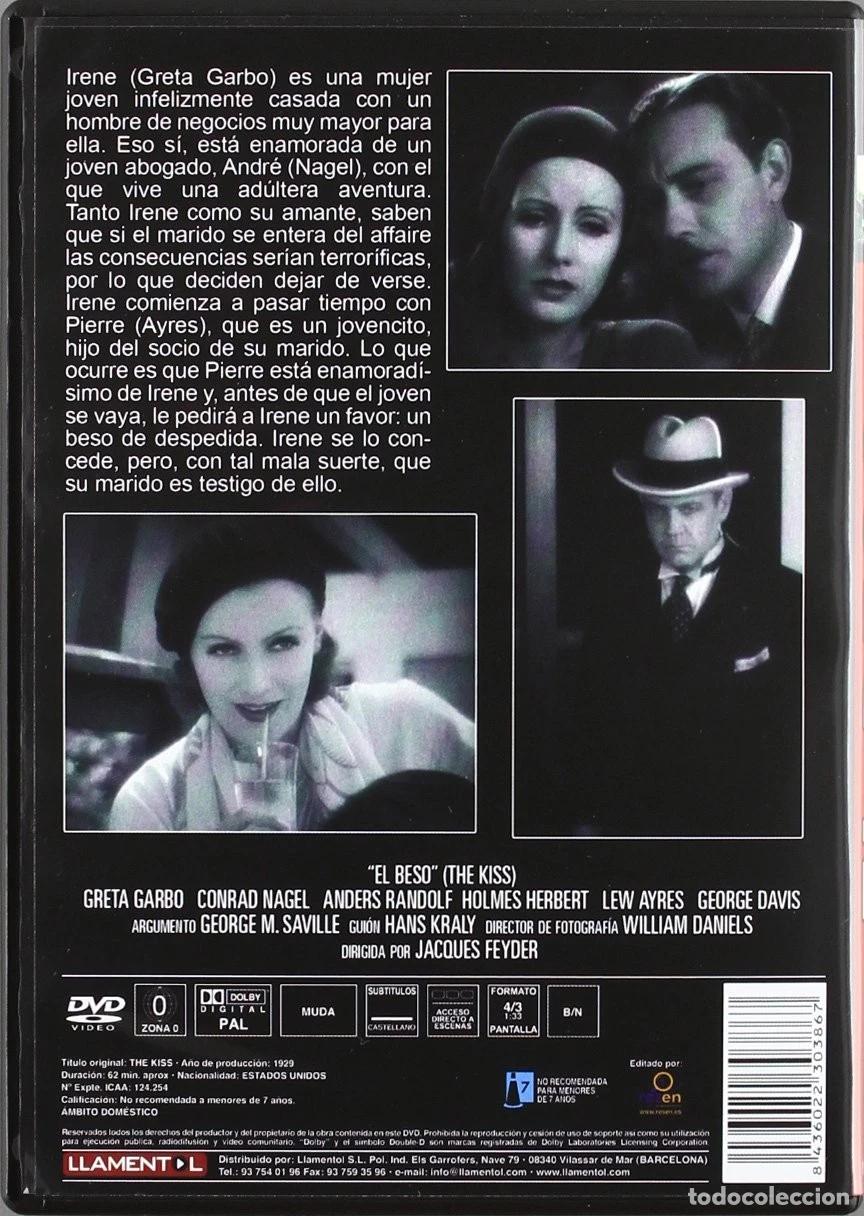 Cine: EL BESO (DVD) - Foto 2
