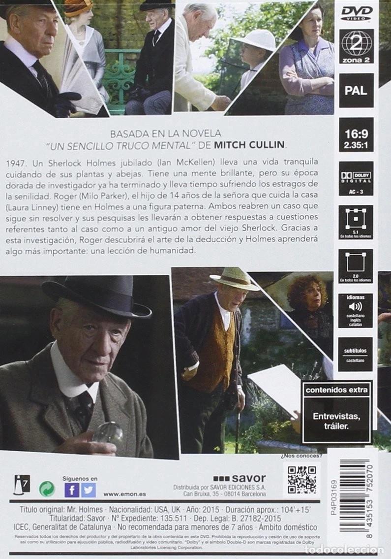 Cine: Mr. Holmes [DVD] - Foto 2