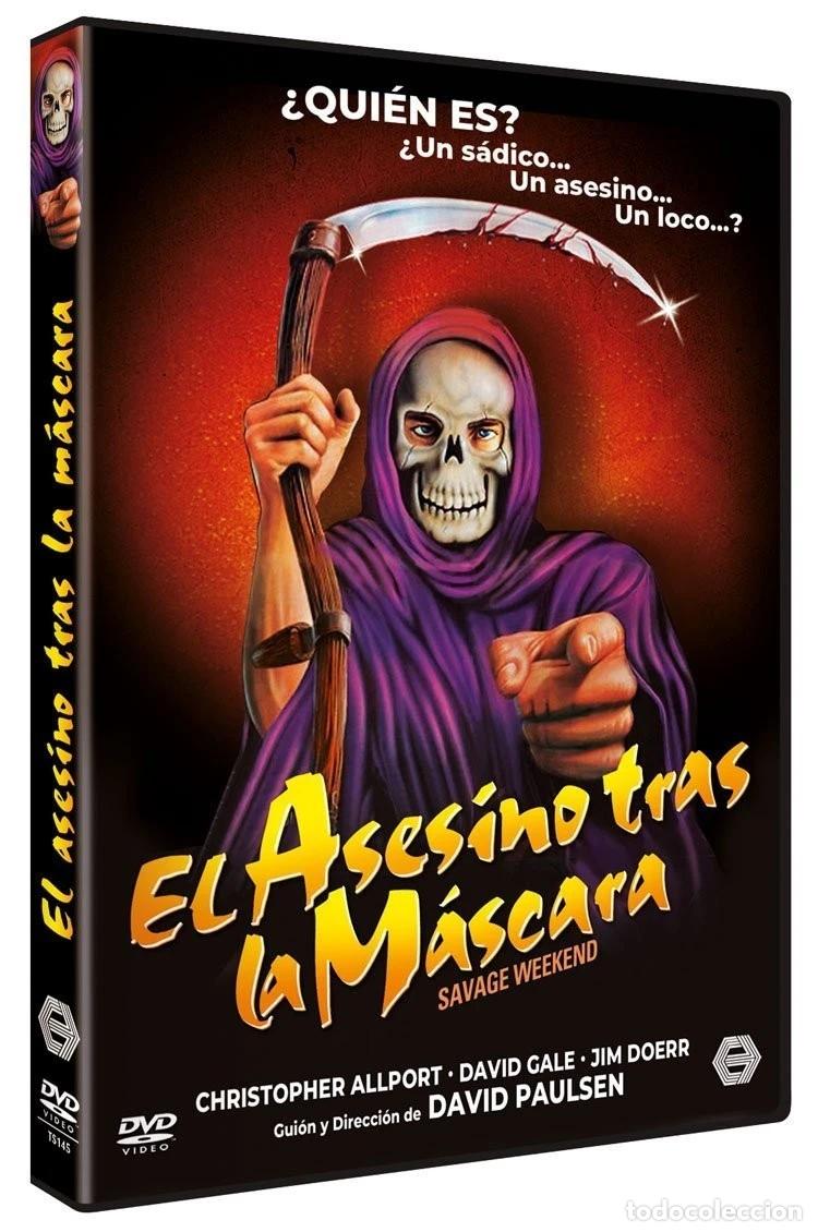 Cinema: El Asesino Tras la M&aacute;scara DVD 1979 Savage Weekend