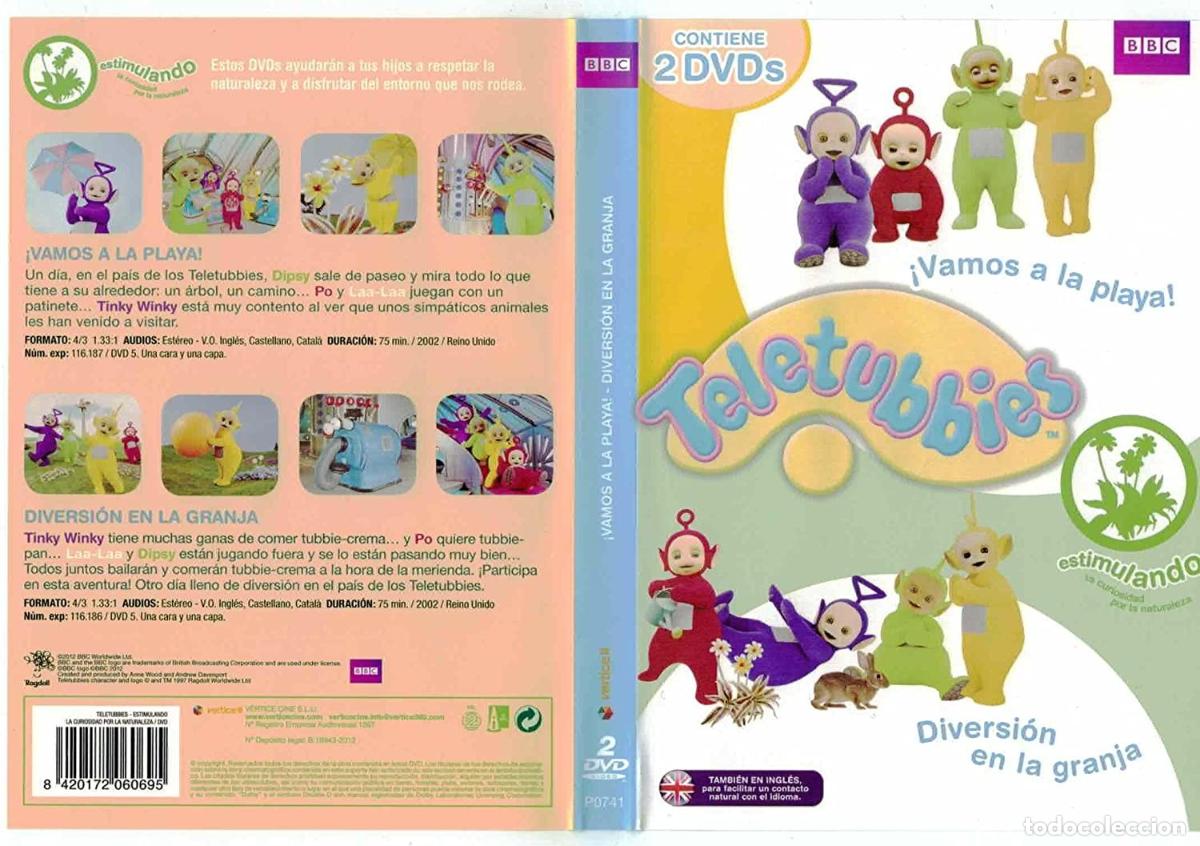 Cine: Teletubbies 2 DVD Vamos a la Playa Diversi&oacute;n en la Granja