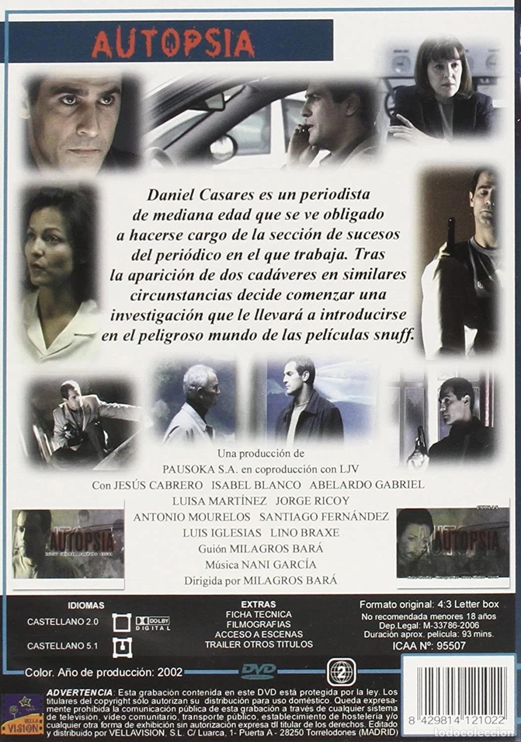 Cine: Autopsia [DVD] - Foto 2