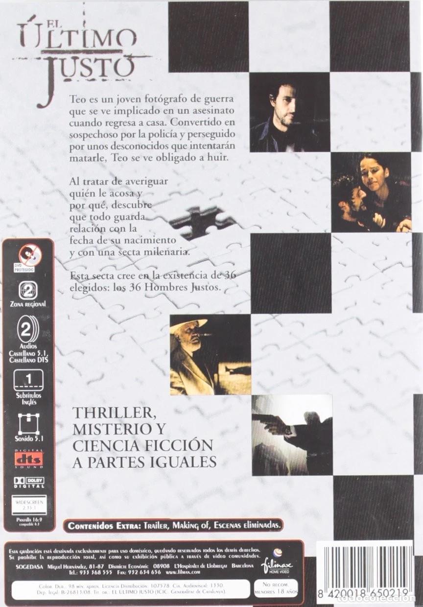 Cine: El &uacute;ltimo justo [DVD] - Foto 2