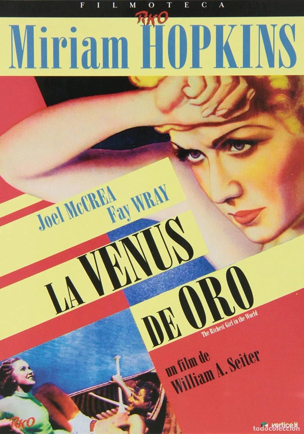 Cinema: FILMOTECA RKO: LA VENUS DE ORO (DVD)