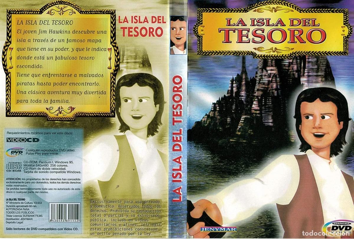 Cinema: La Isla del Tesoro [DVD] dibujos animados