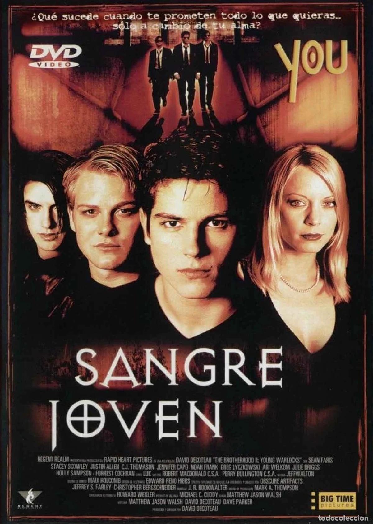 Cinema: Sangre Joven (2001) [DVD] The Brotherhood 2: Young Warlocks