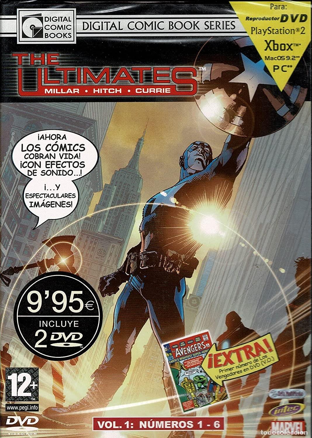 Cinema: The ultimates (Video comic) [DVD] n&uacute;meros 1 al 6