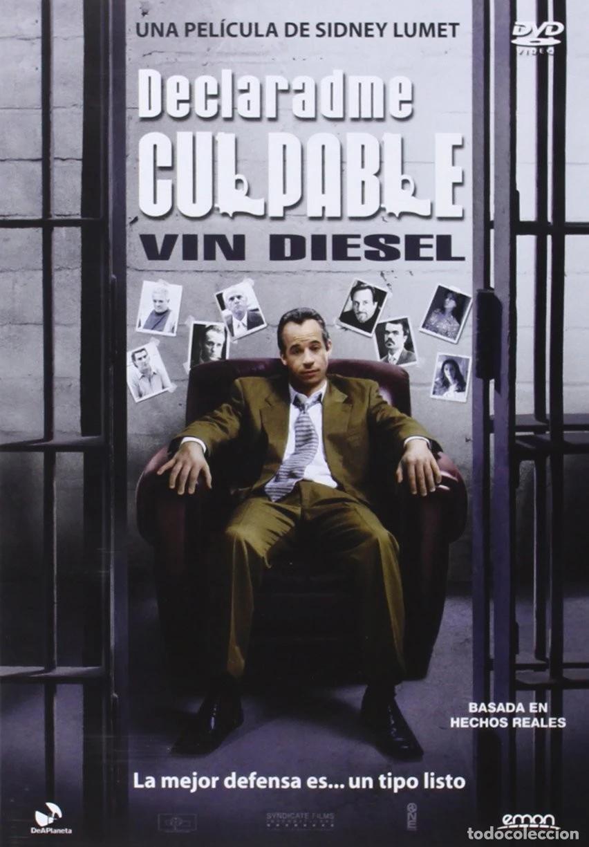 Cinema: DECLARADME CULPABLE (DVD)