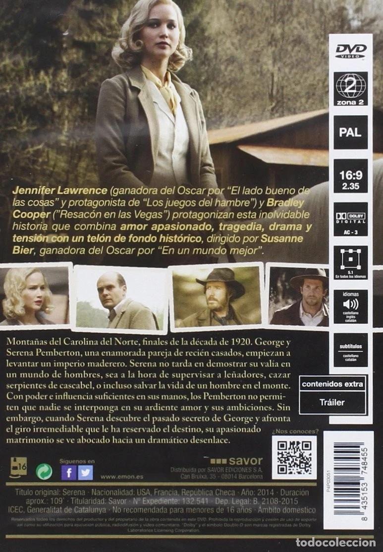 Cine: Serena [DVD] - Foto 2