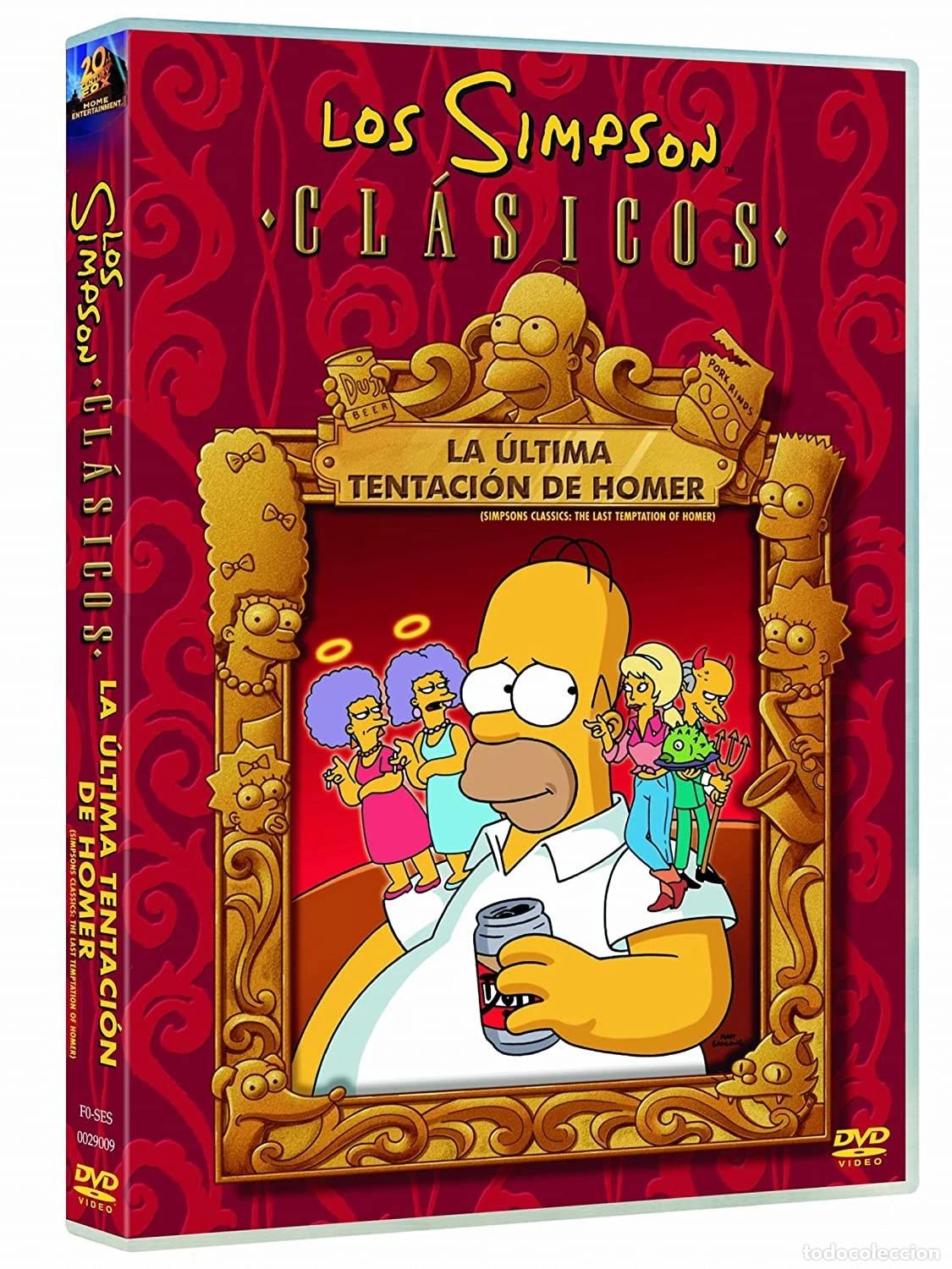 Cin&eacute;ma: Los Simpson. La &uacute;ltima tentaci&oacute;n de Homer [DVD]