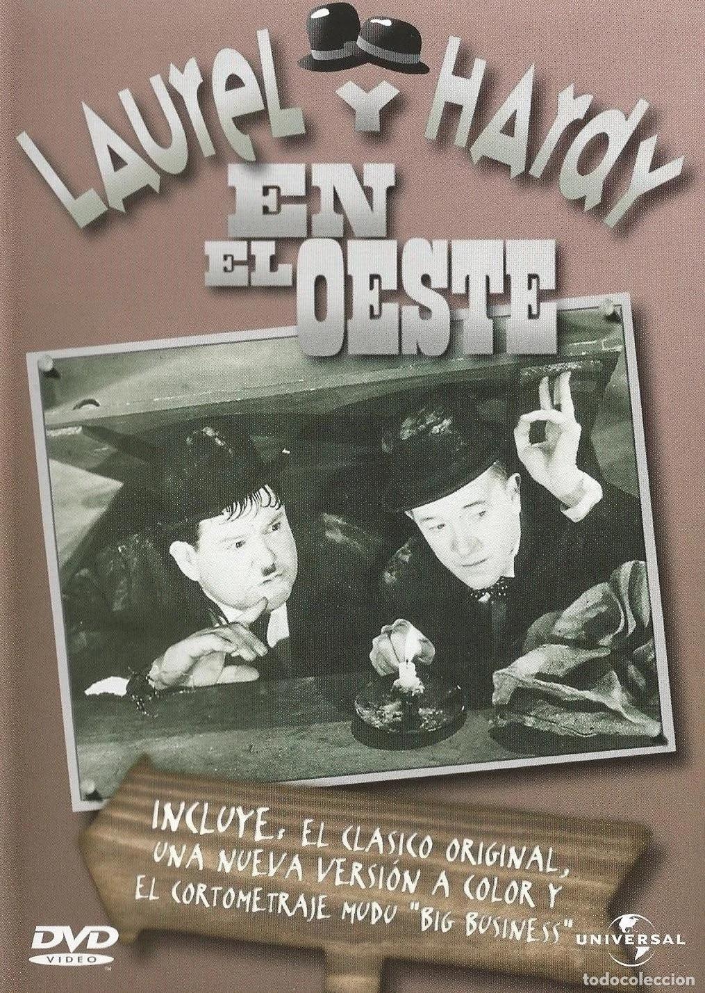 Cinema: Laurel y Hardy en el Oeste [Internacional] [DVD]