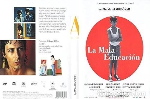 Cinema: La Mala Educacion [DVD] Almodovar