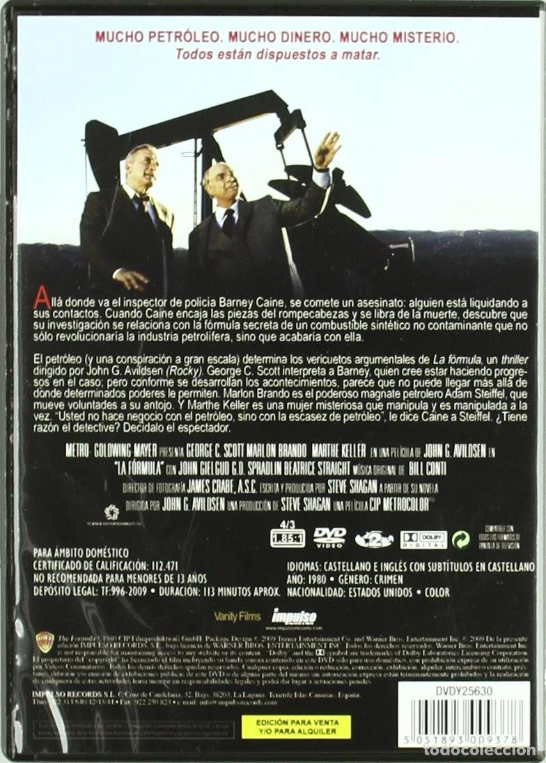 Cine: LA FORMULA - Foto 2