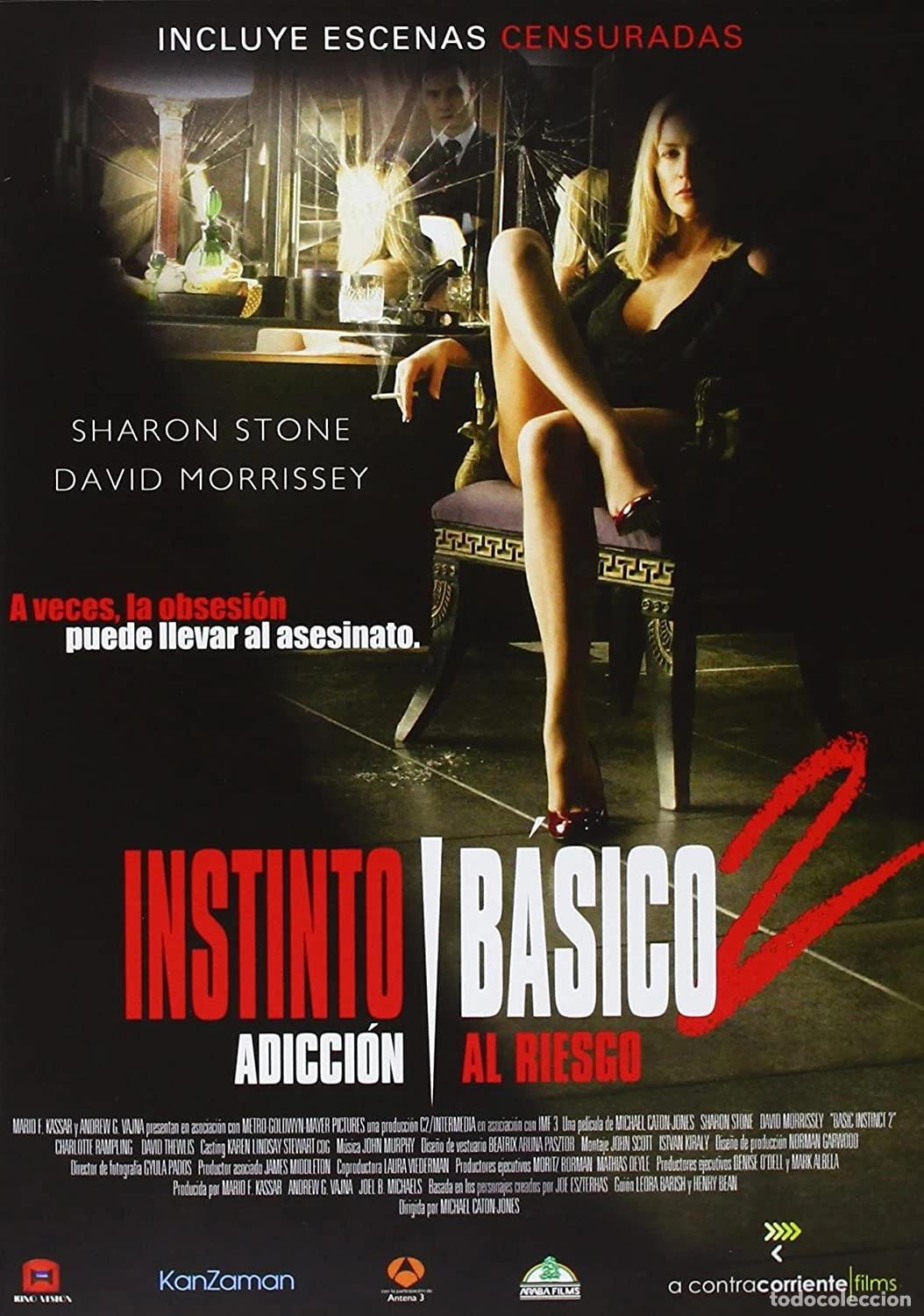 Cinema: Instinto B&aacute;sico 2: Adicci&oacute;n al Riesgo [DVD] (2006) Basic Instinct 2: Risk Addiction