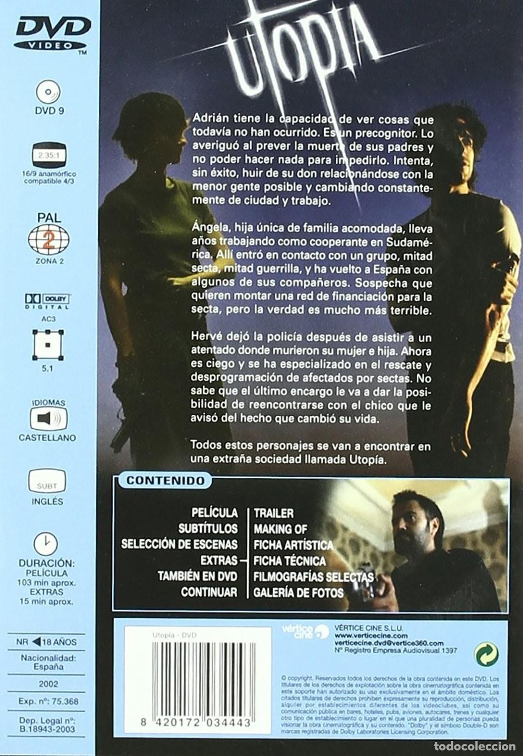 Cine: Utop&iacute;a [DVD] (2003) - Foto 2