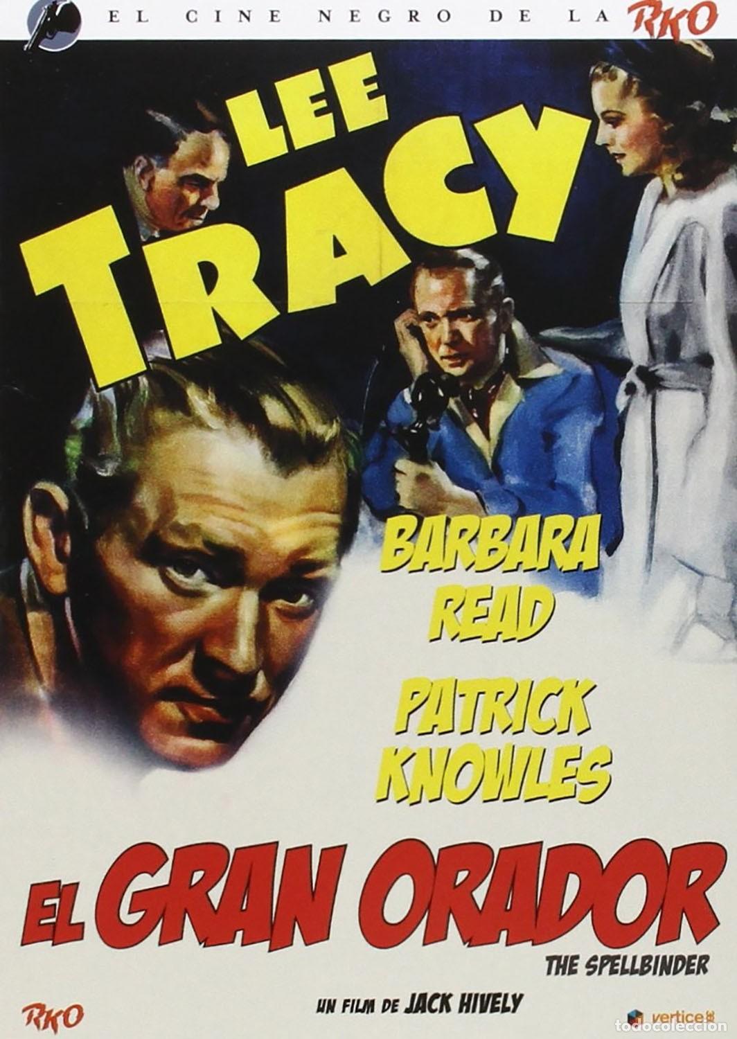 Cinema: El Gran Orador (Cine Negro RKO, VOS) [DVD] (1939) The Spellbinder