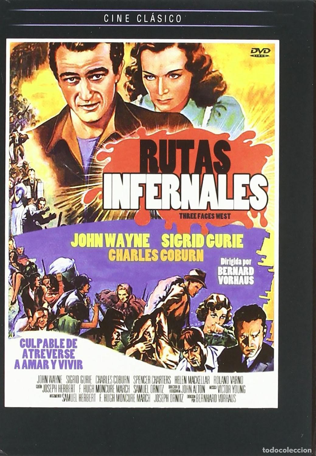 Cinema: Rutas Infernales [DVD] (1940) Three Faces West