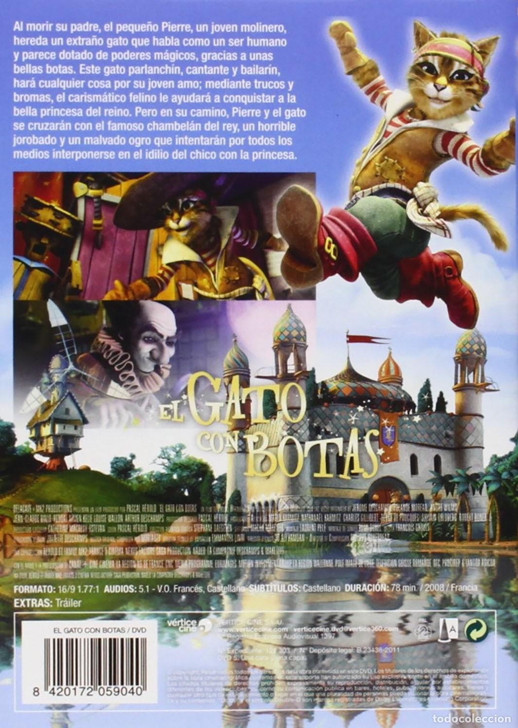 Cine: EL GATO CON BOTAS (DVD) - Foto 2
