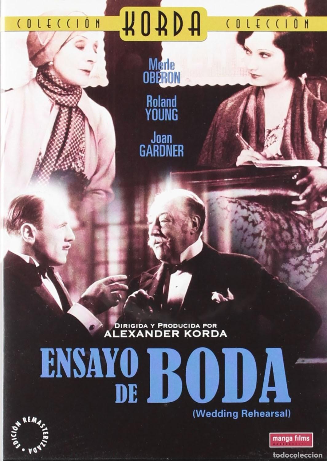 Kino: Ensayo De Boda [DVD] (1932) Wedding Rehearsal