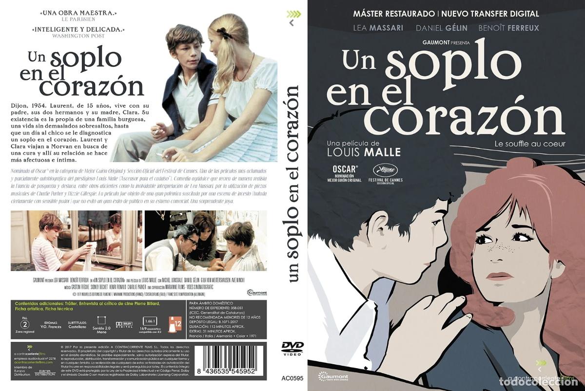 Kino: Un Soplo en el Coraz&oacute;n [DVD] v.o.s. 1971 Le souffle au coeur