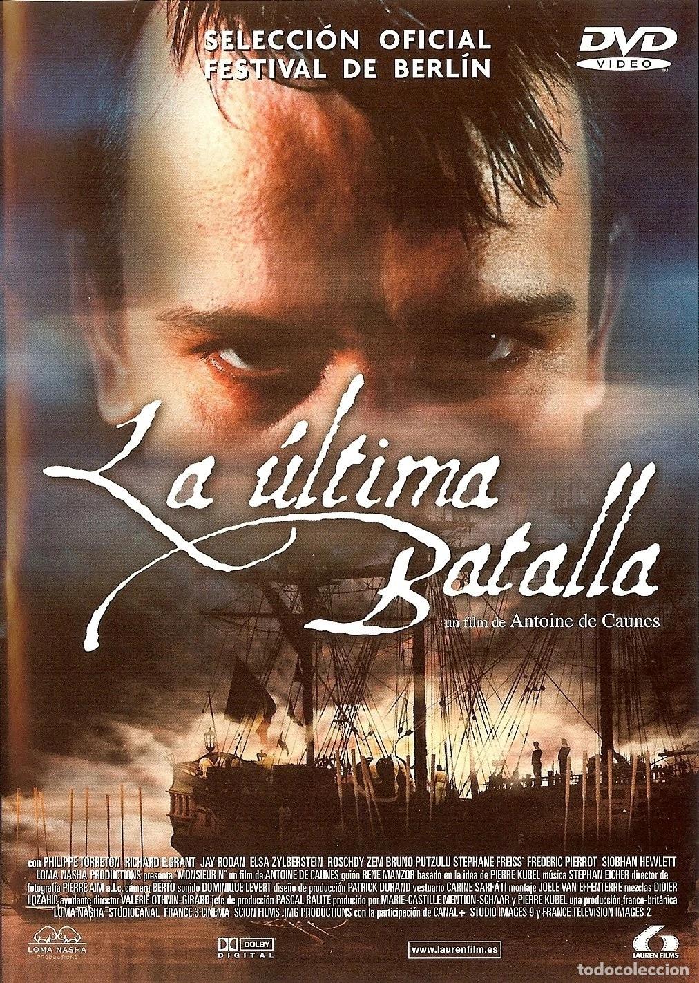 Cinema: La &Uacute;ltima Batalla (Monsieur N.) [DVD] (2003) Monsieur N.