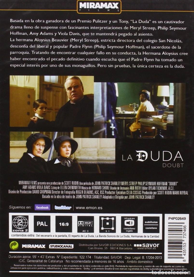 Cine: La Duda [DVD] (2008) Doubt - Foto 2