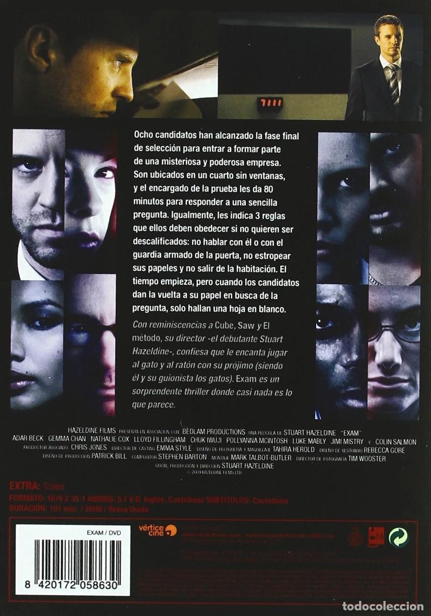 Cine: EXAM (DVD) - Foto 2