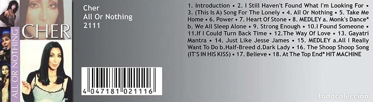 Cine: CHER: All or Nothing [DVD] - Foto 3