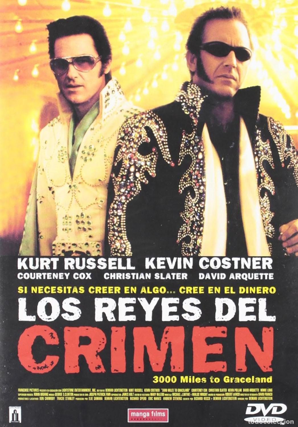 Cinema: Los Reyes del Crimen (DVD) 2001 3000 Miles to Graceland