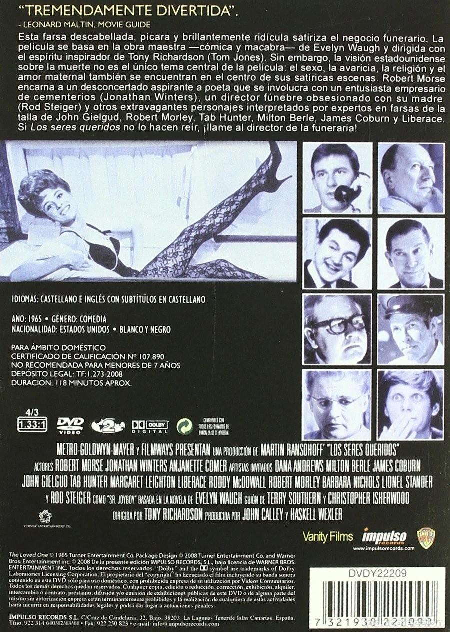 Cine: Los Seres Queridos [DVD] - Foto 2