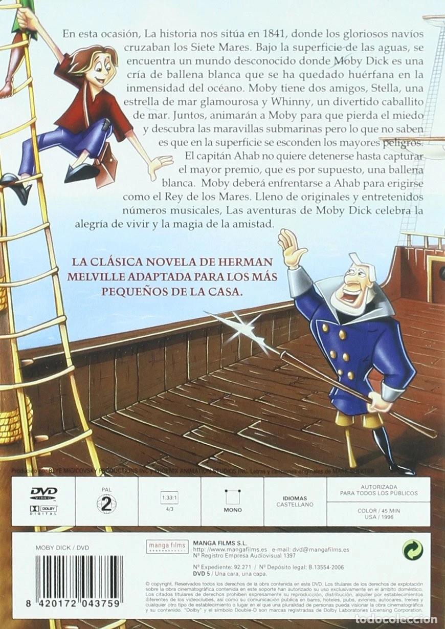 Cine: Moby Dick (Manga) [DVD] - Foto 2