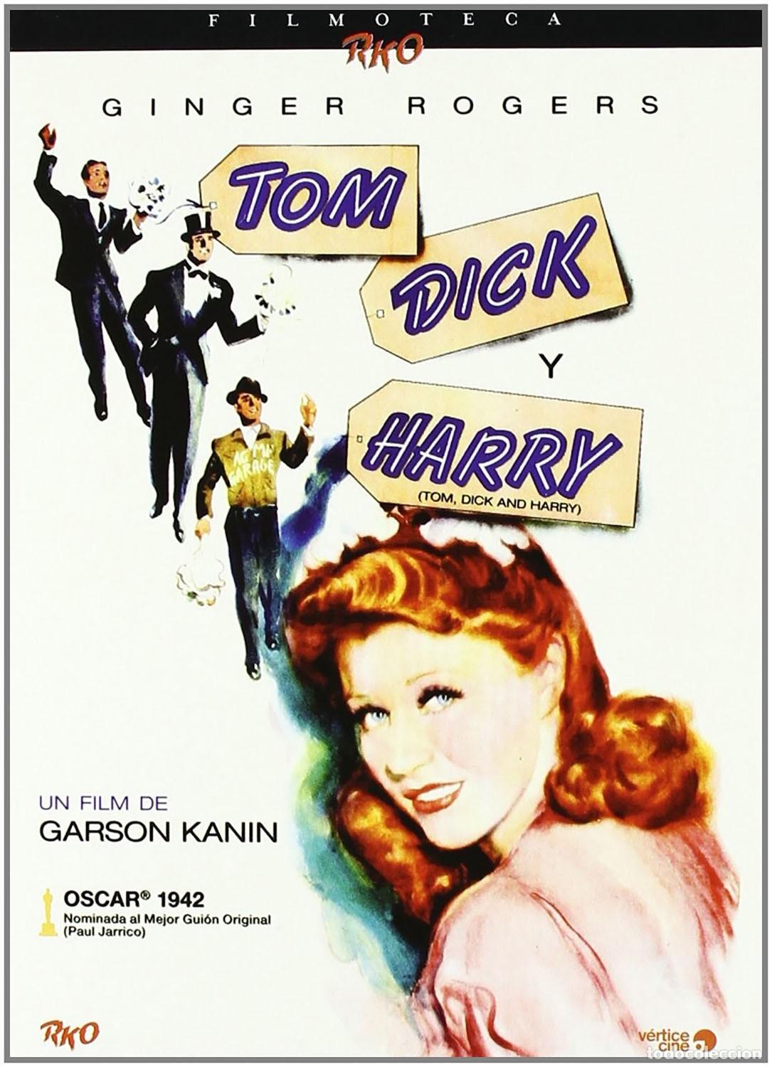 Cinema: Tom, Dick y Harry [DVD] (1941) Tom Dick and Harry