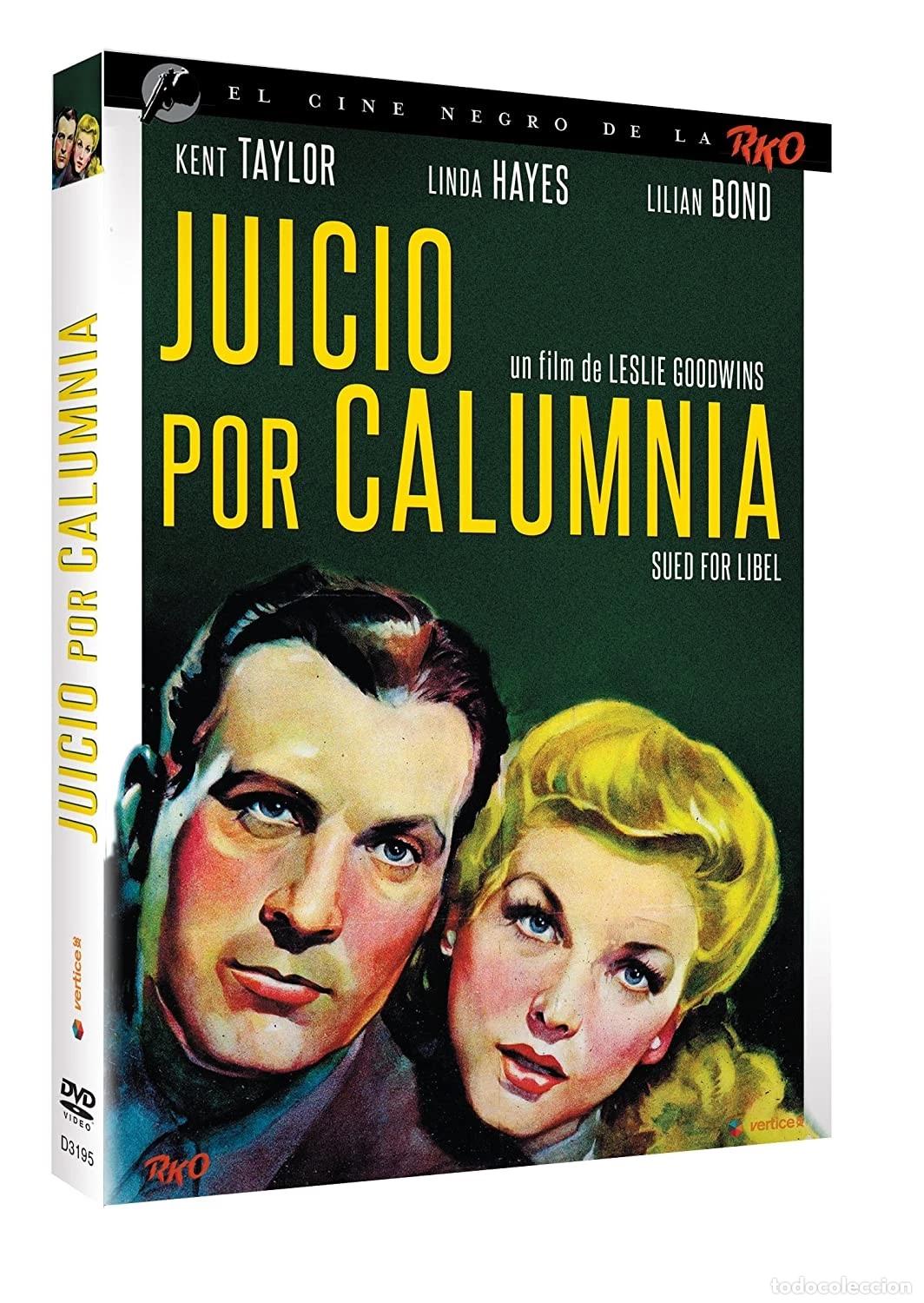 Cinema: Juicio por Calumnia [DVD] (1939) Sued for Libel