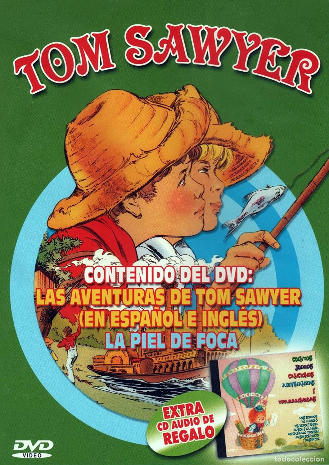 Kino: Las Aventuras de Tom Sawyer, La Piel de Foca + CD Regalo: Cuentos, Juegos, Canciones, Adivinanzas y