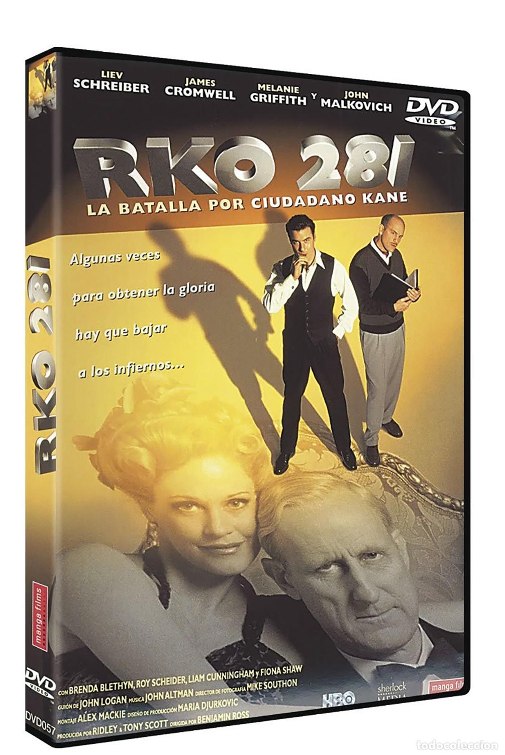 Cinema: RKO 281 La batalla por Ciudadano Kane DVD 1999 RKO 281: The Battle Over Citizen Kane