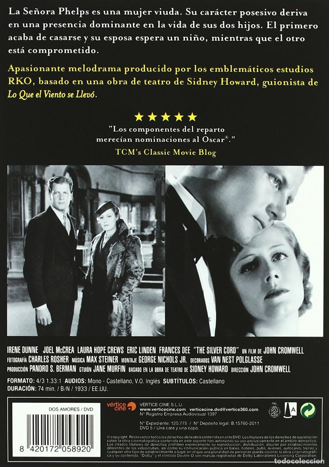 Cine: DOS AMORES (DVD) - Foto 2