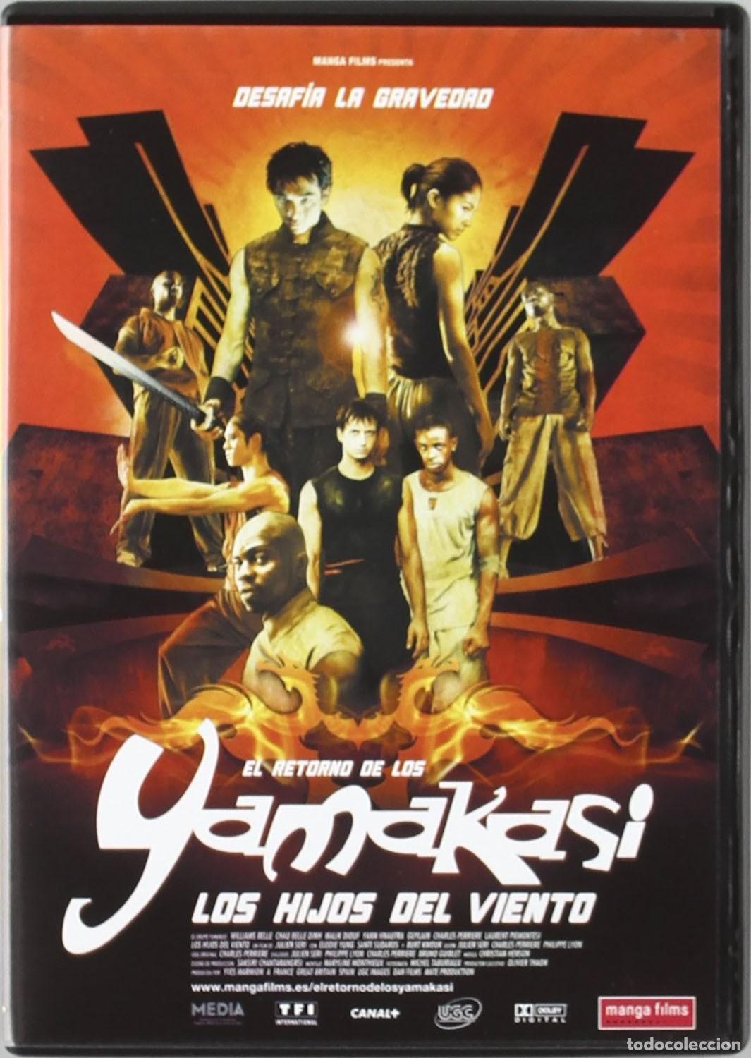 Cinema: El Retorno de Los Yamakasi, Los Hijos del Viento [DVD] (2004) Les Fils du vent
