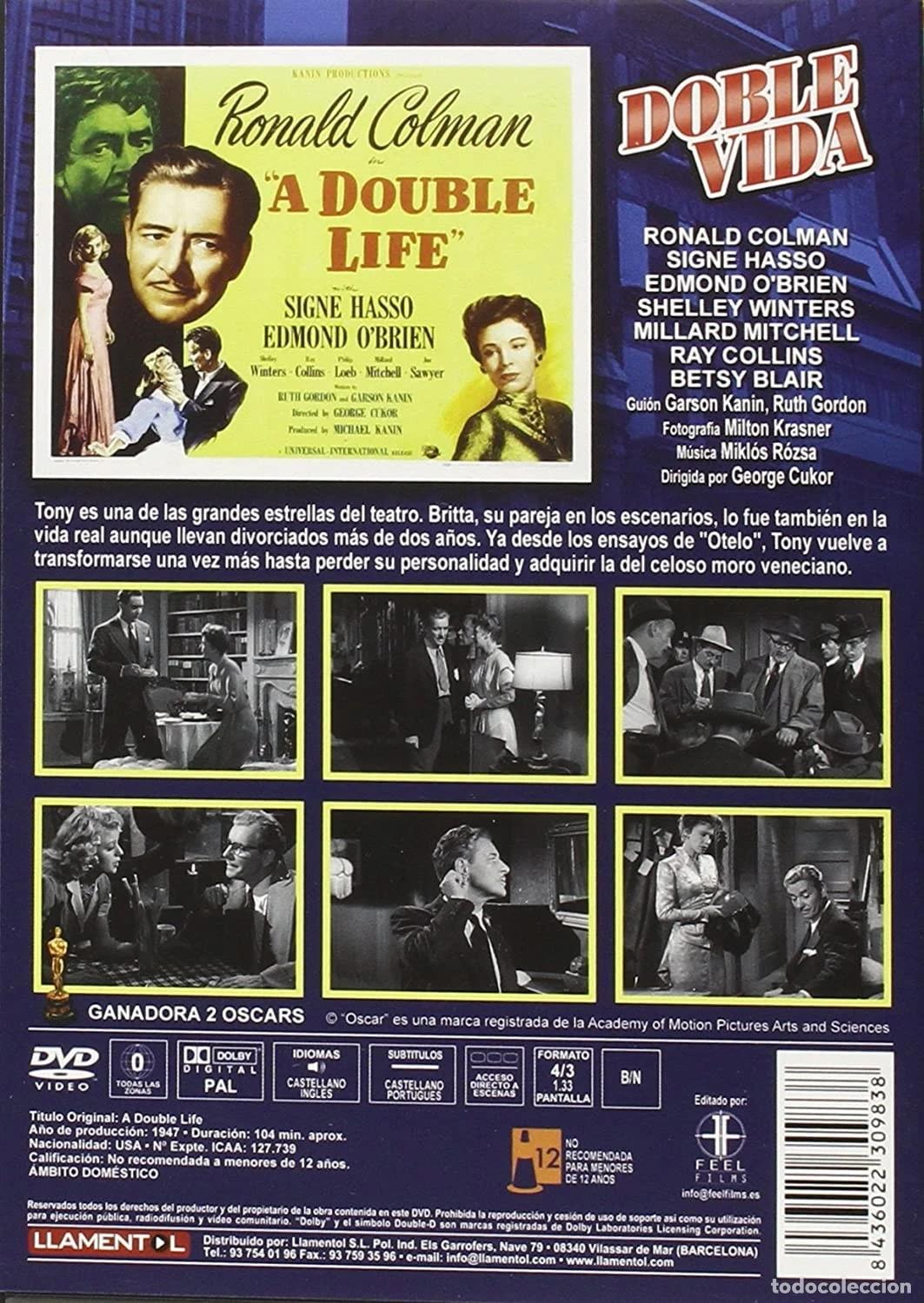 Cine: DOBLE VIDA (DVD) - Foto 2