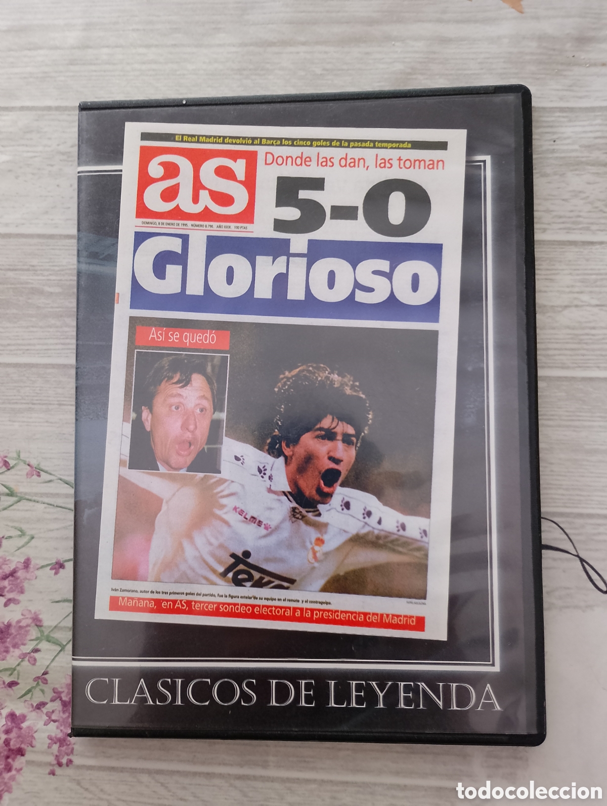 Cine: DVD Real Madrid 5-0 FC Barcelona. 1995