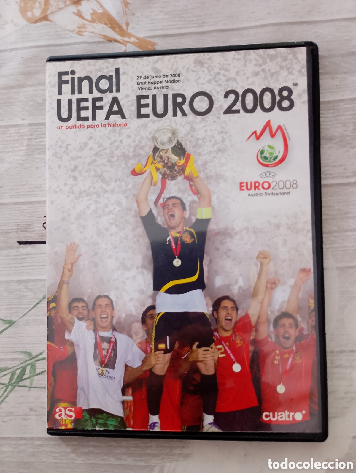 Cine: DVD Final UEFA Euro 2008. Alemania - Espa&ntilde;a