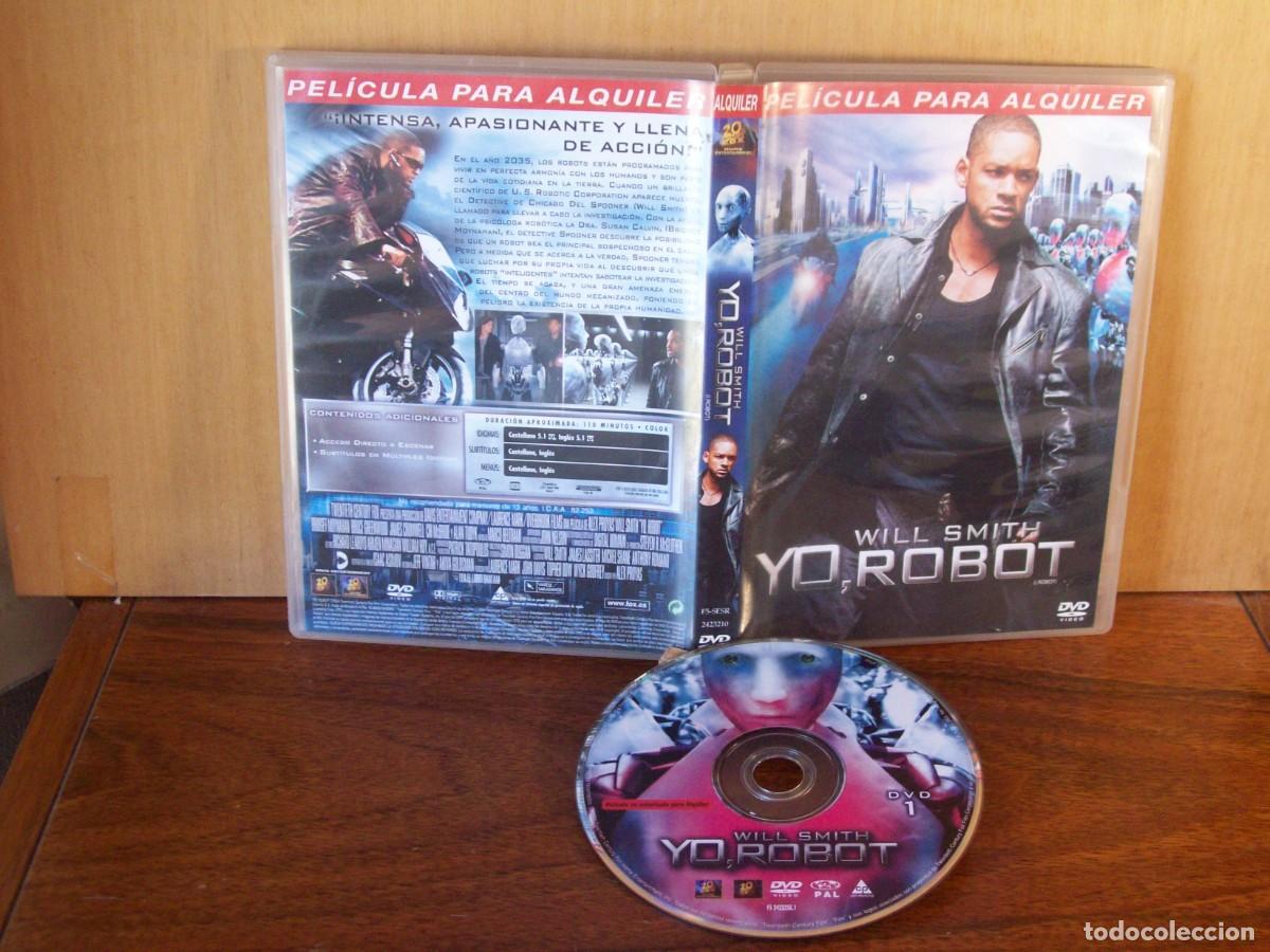 Cine: YO, ROBOT - WILL SMITH - B RIDGET MOYNAHAN - B RUCE GREENWOOD - DVD EDICION ALQUILER