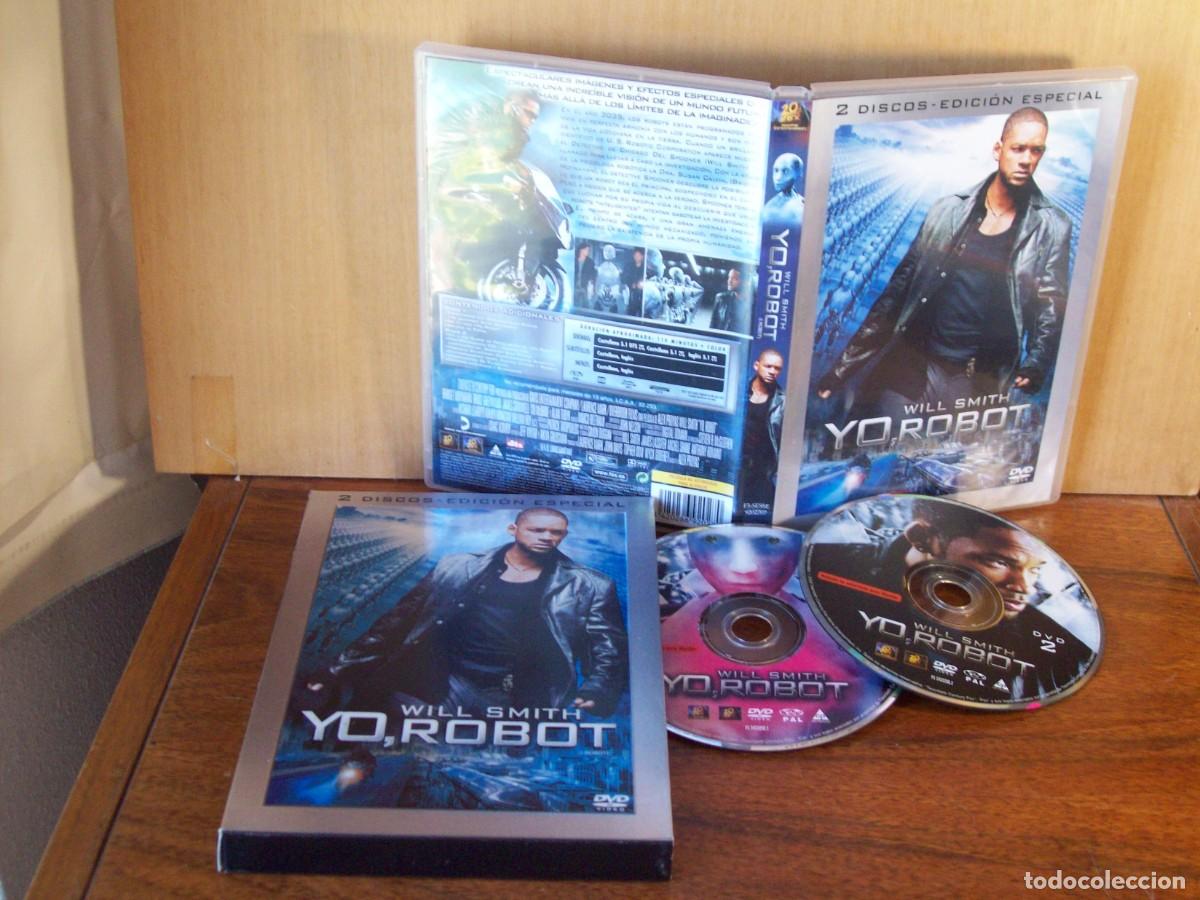 Cine: YO, ROBOT - WILL SMITH - BRIDGET MOYNAHAN - DOBLE DVD EDICION ESPECIAL EN ESTUCHE DE CARTON