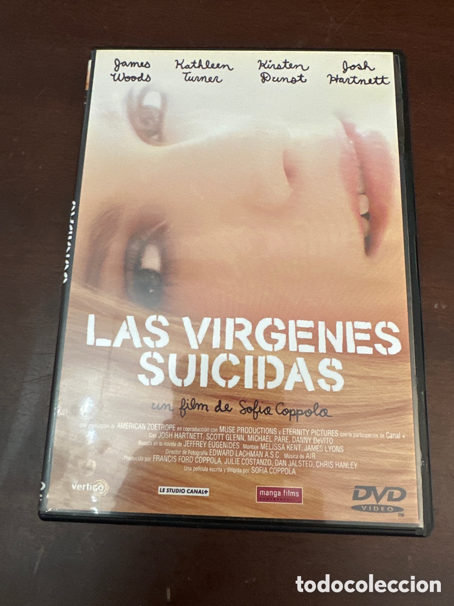 Cine: DVD.- LAS VIRGENES SUICIDAS - SOFIA COPPOLA
