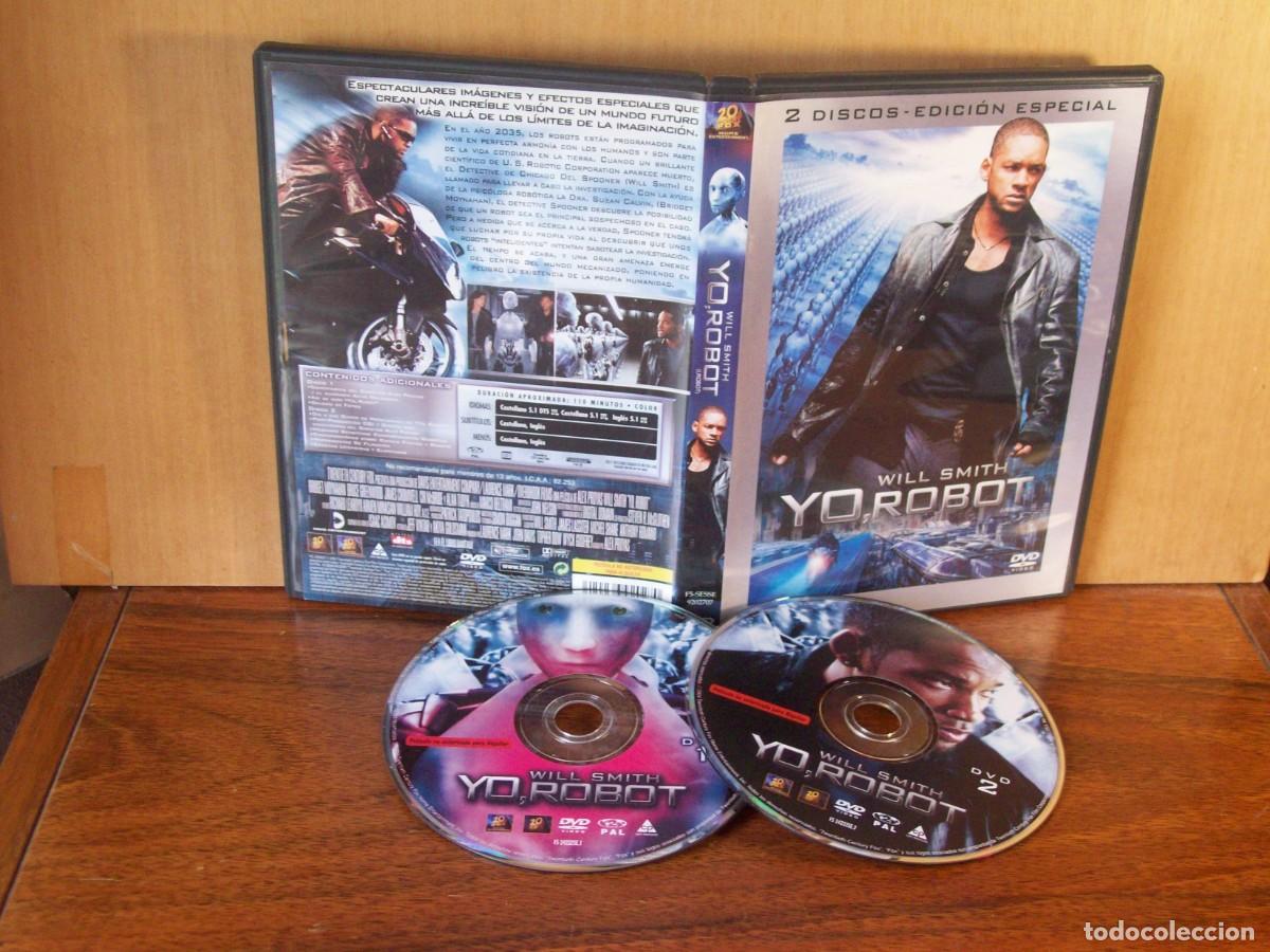 Cine: YO, ROBOT - WILL SMITH - BRIDGET MOYNAHAN - BRUCE GREENWOOD - DOBLE DVD EDICION ESPECIAL