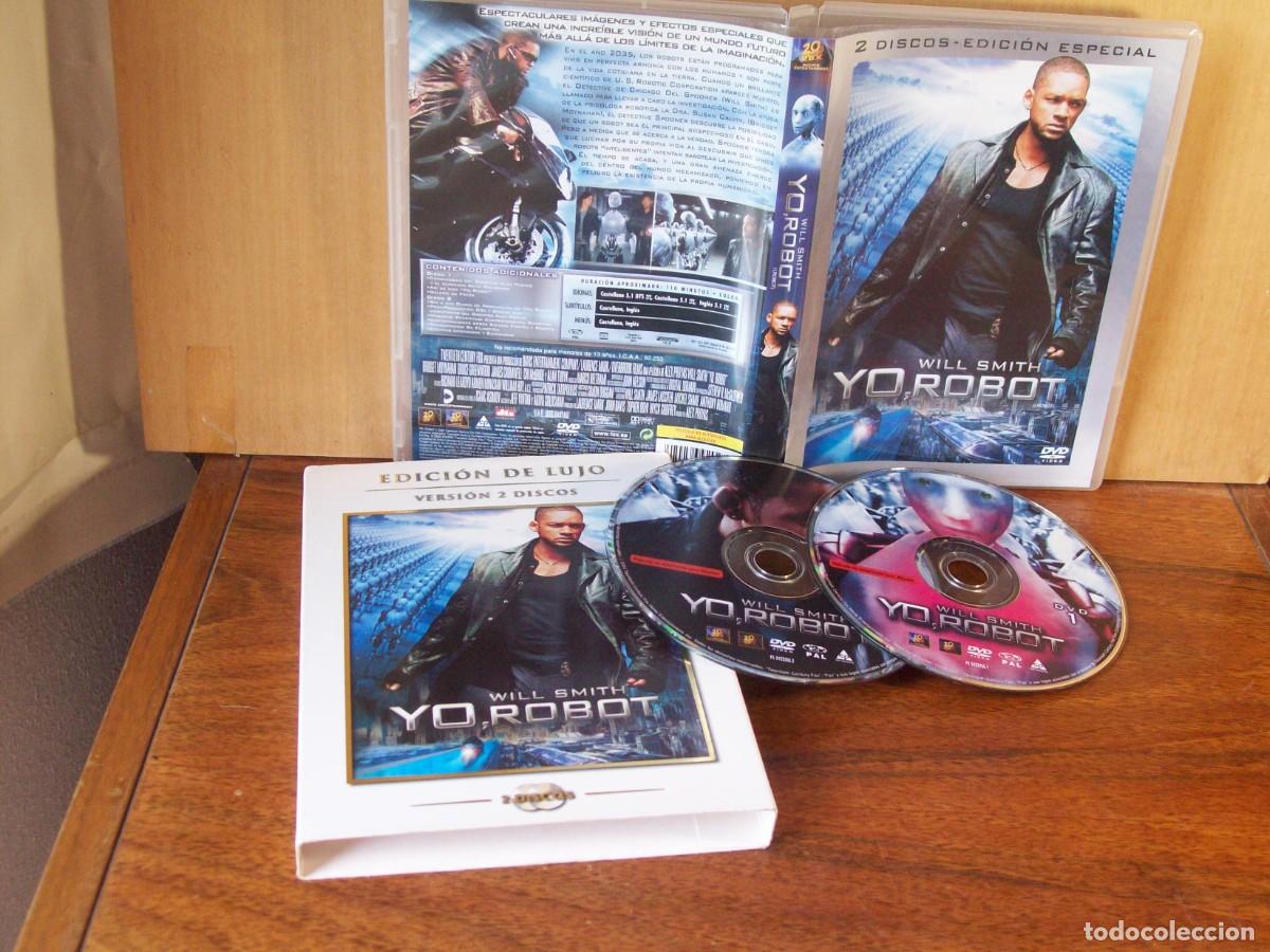 Cine: YO, ROBOT - WILL SMITH - BRIDGET MOYNAHAN - DOBLE DVD EDICION DE LUJO EN ESTUCHE DE CARTON