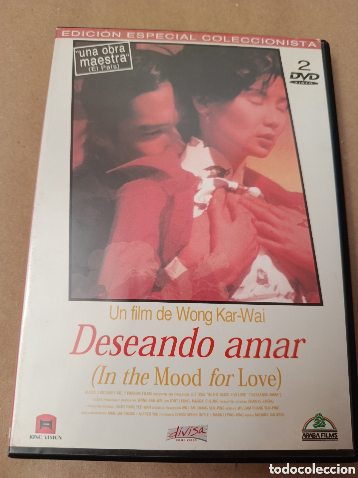 Cinema: Dvd. Deseando amar. In the mood for love. 2 dvds. Wong Kar Wai.