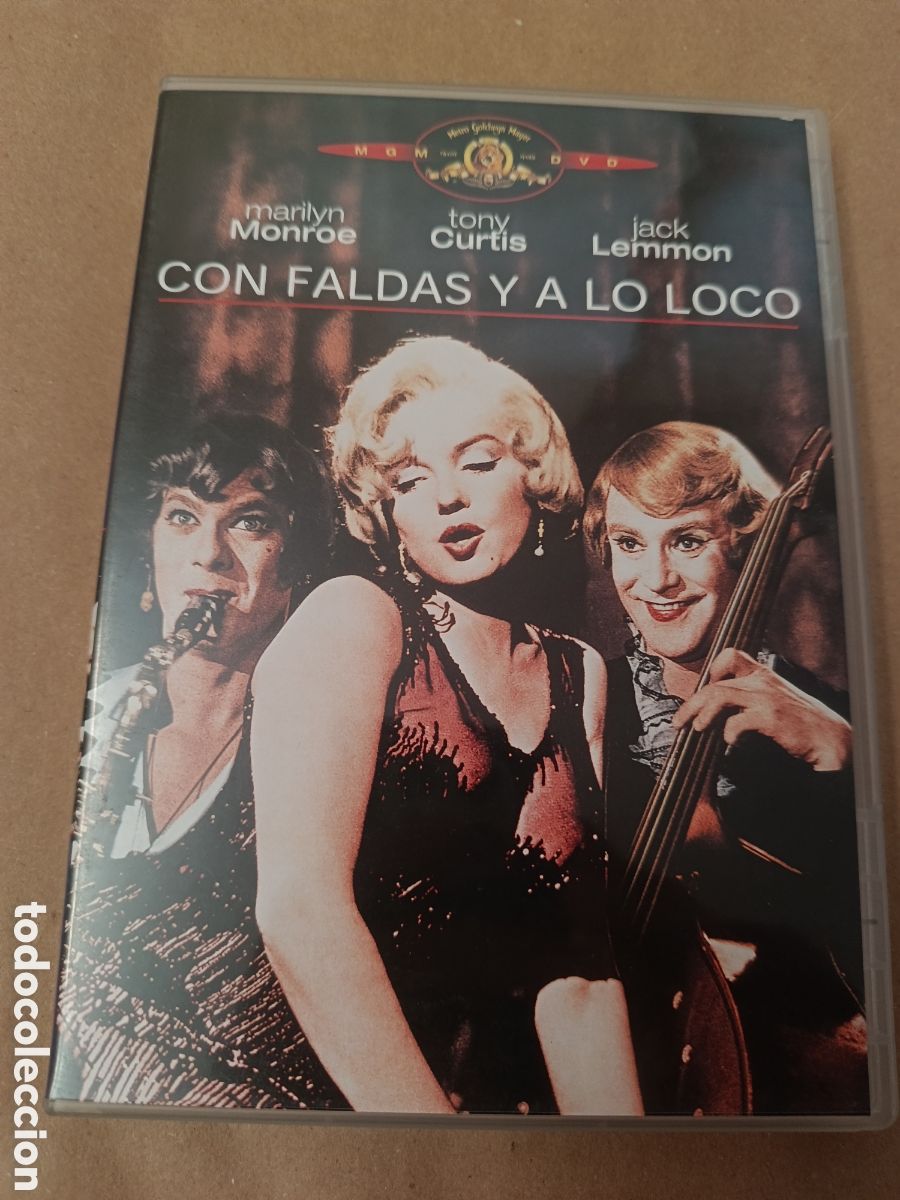 Cinema: Dvd. Con faldas y a lo loco. Marilyn Monroe.