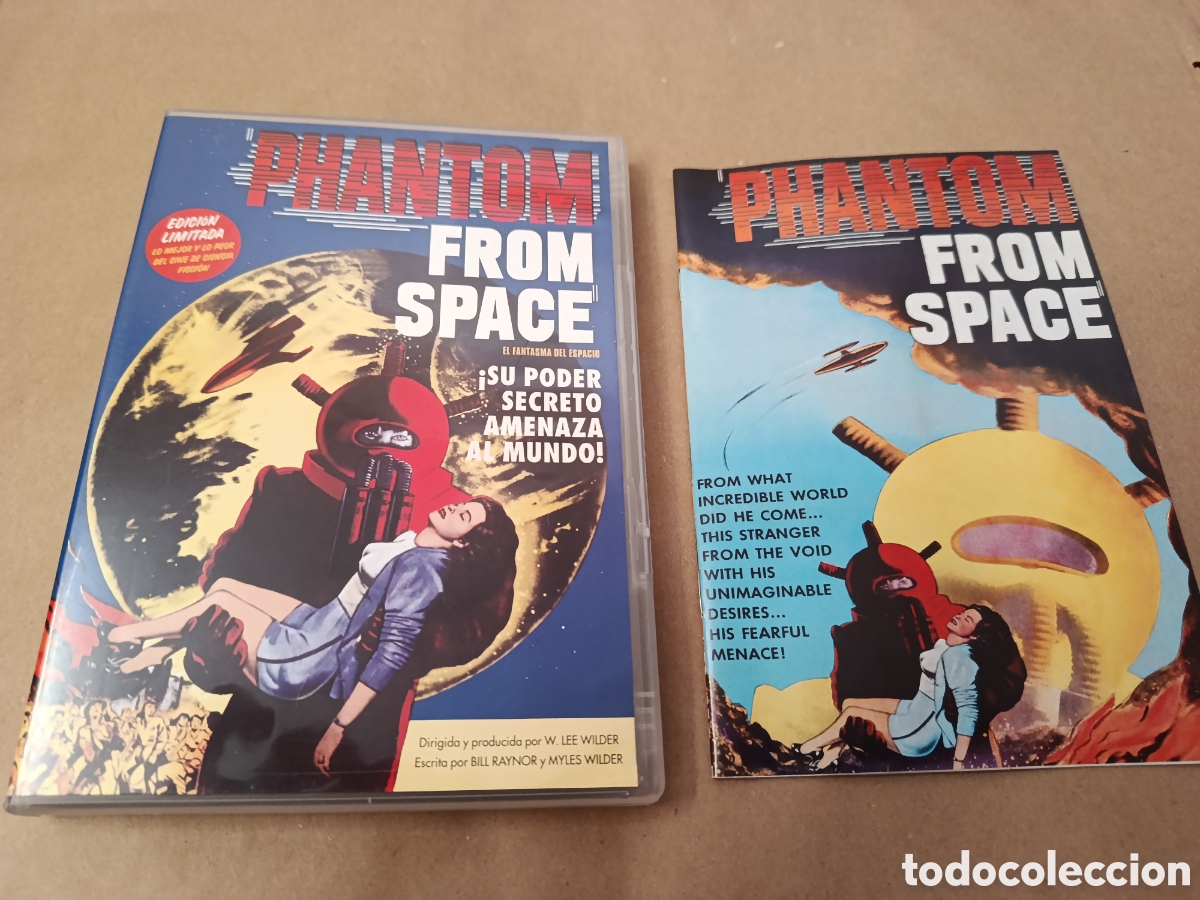 Cinema: Dvd. Phantom from Space. L&rsquo;Atelier LA 052. &Uacute;nica en TC. Descatalogad&iacute;sima.