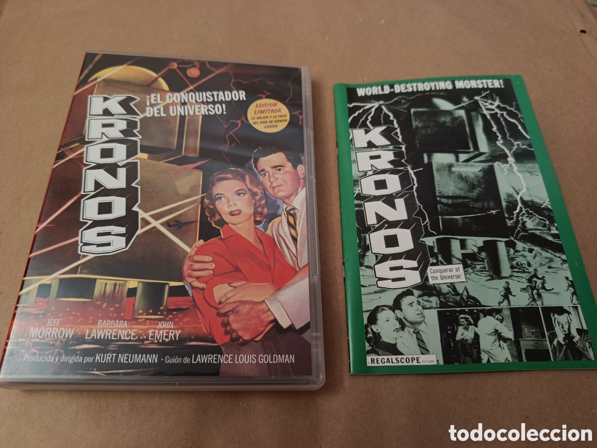 Cinema: Dvd. Kronos. El conquistador del universo. L&rsquo;Atelier LA 053. Descatalogado.