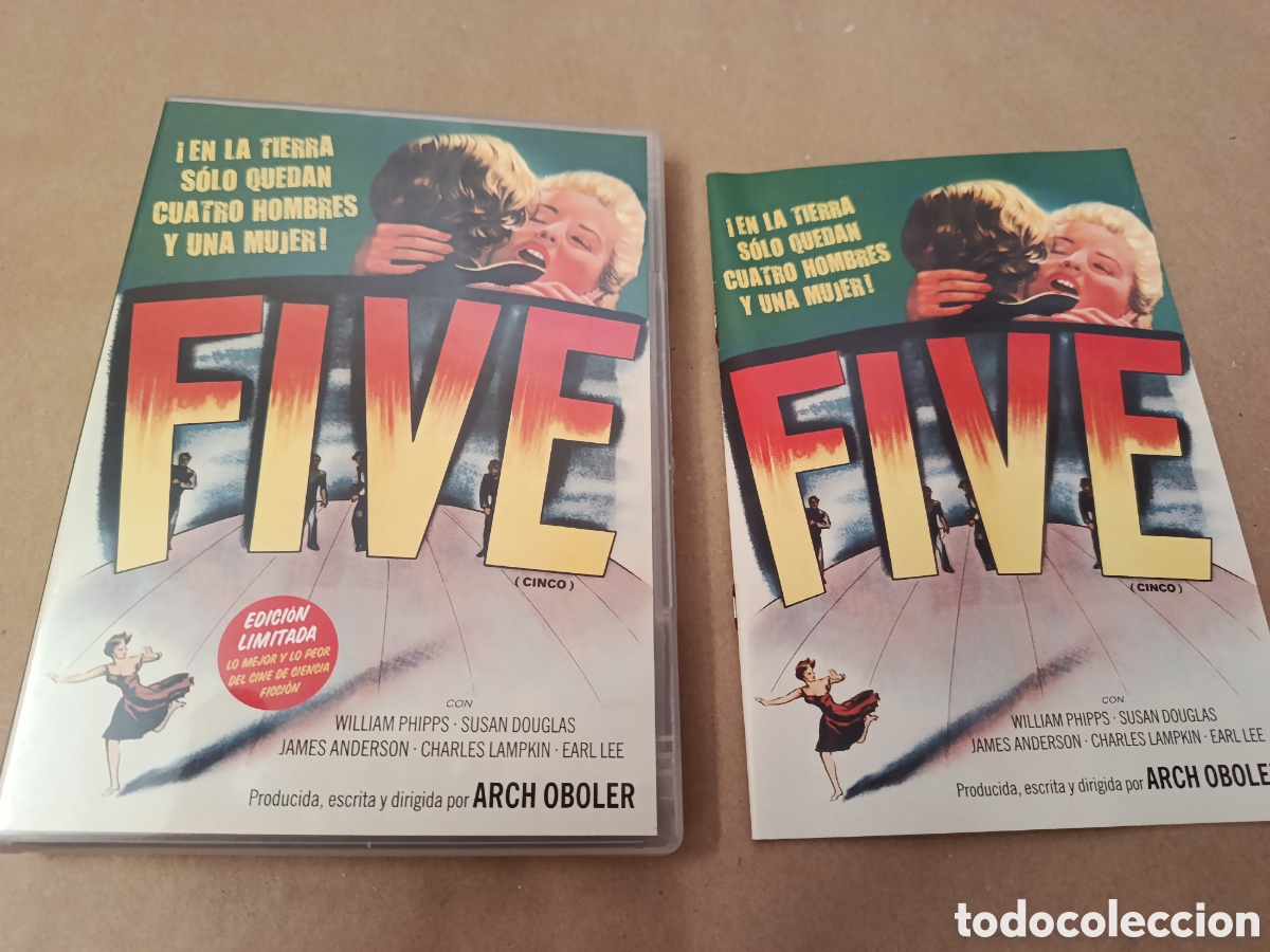 Cinema: Dvd. Five. Cinco. Arch Oboler. L&rsquo;Atelier LA 049. Descatalogado.